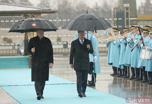 Başkan Erdoğan, Finlandiya Cumhurbaşkanı Niinistö'yü karşıladı! Dikkat çeken kareler... - 9