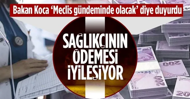 Sağlıkçının ödemesi iyileşiyor