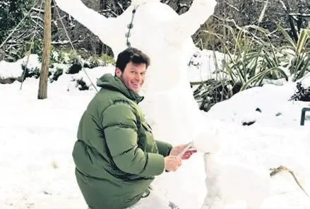 Dünyanın en güzel kardan adamı