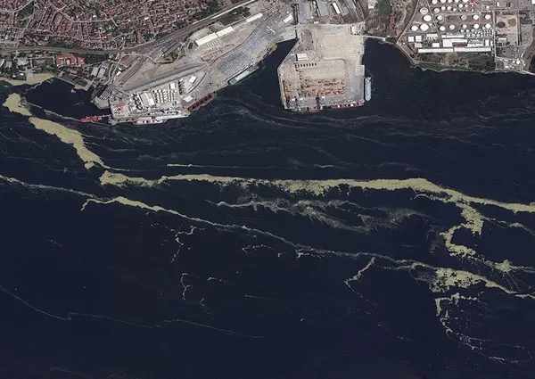 İTÜ, Marmara Denizi’ndeki müsilajı uzaydan takibe aldı: Beyaz örtü 10 günde 3 kat hızlı yayıldı-2