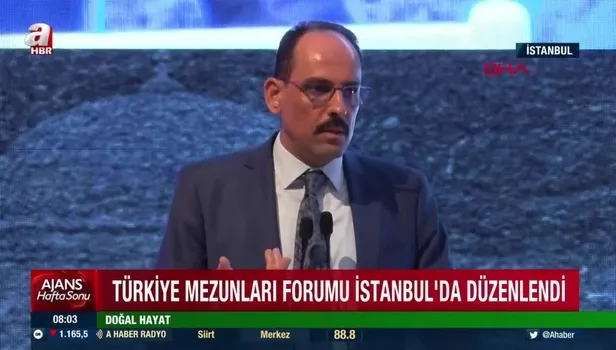 Cumhurbaşkanlığı Sözcüsü İbrahim Kalın: "Sömürge valiliği oynadığınız günler geride kaldı."