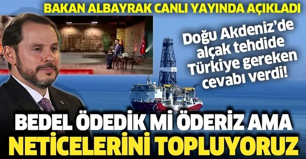 Hazine ve Maliye Bakanı Berat Albayrak: Türkiye tehdide gereken cevabı verdi