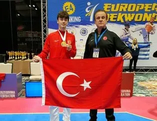Milli tekvandocu Avrupa şampiyonu oldu!