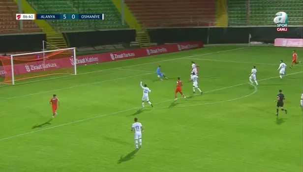 Alanyaspor 6-0 Osmaniyespor | El Mami Tetah