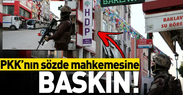 HDP teşkilatında "Paralel mahkeme" kurup PKK'ya para aktardılar