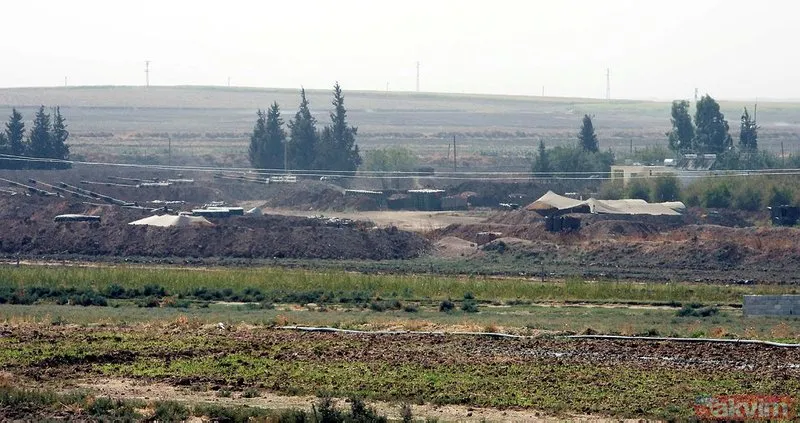 Sınırda dikkat çeken görüntü! Namlular o tarafa çevrildi