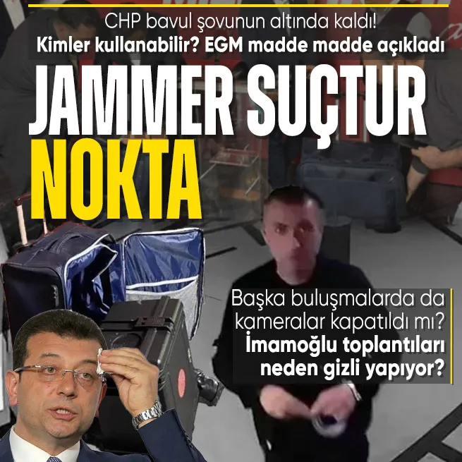 EGMden jammer açıklaması: Belediyelerin kullanması suçtur