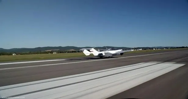 Bilim kurgu gerçeğe dönüştü! Uçan araba ilk şehirlerarası uçuşunu gerçekleştirdi-6