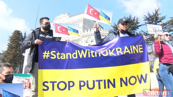 SON DAKİKA: Rusya Ukrayna savaşında son durum! Türkiye'deki Ukraynalılar Rusya'yı protesto etmek için meydanlara akın etti - 30