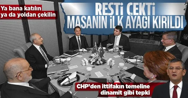 Millet İttifakı’nda ilk çatlak! Babacan duyurdu