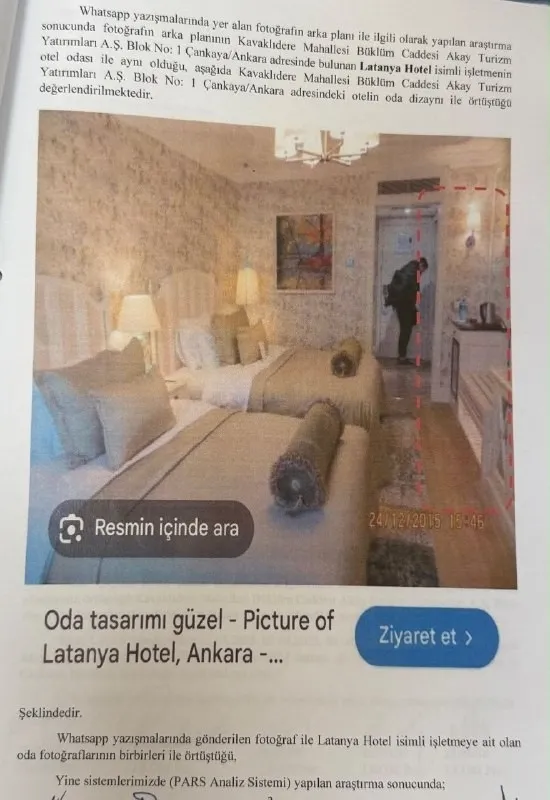 İlkay Çiçek’ten WhatsApp çelişkisi: Özel sohbetten yapay zekaya! İlkay Çiçek dosyasında yeni tespit: Otel, HTS ve WhatsApp eşleşti-6