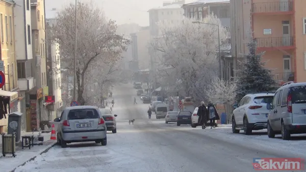 Ardahan'da saç donduran soğuk! Hava sıcaklığın -20'ye kadar düştü - 8