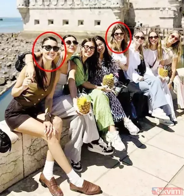 Arzu Sabancı’nın gelini Nazlı Sabancı ile tatile çıkmıştı! Hakan Sabancı ile aşk yaşayan Hande Erçel’den ‘müstakbel eltiye’ veto! - 5