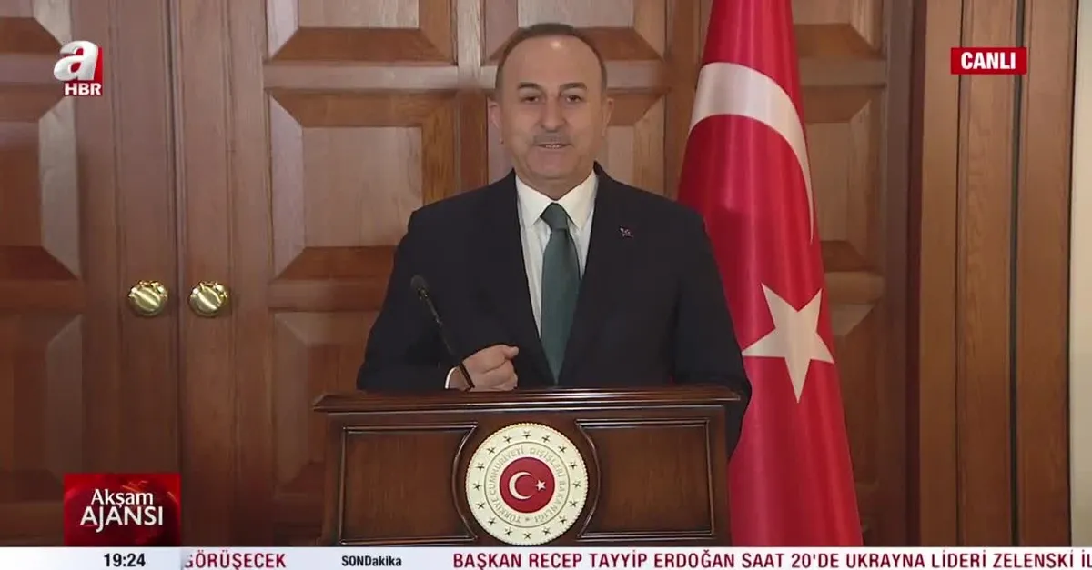 Dışişleri Bakanı Çavuşoğlu'ndan açıklamalar