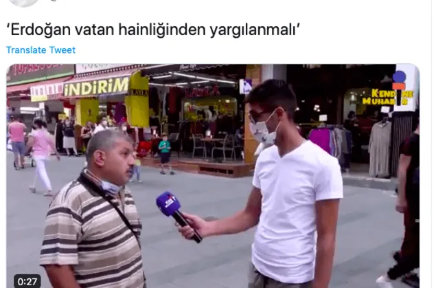 FETÖ tetikçisi TELE1'den alçak hareket! Başkan Erdoğan'ı "vatan haini" göstermeye çalıştılar!