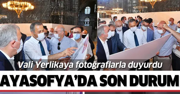 İstanbul Valisi Ali Yerlikaya'dan Ayasofya Camii paylaşımı! "Hazırlıklar devam ediyor"