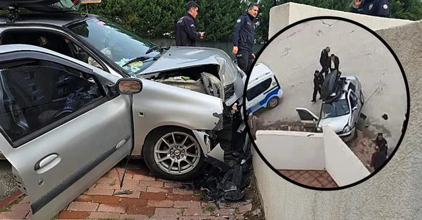 Bilecik’te korku dolu anlar | Husumetli olduğu ailenin üzerine otomobilini sürdü! İşte o anlar