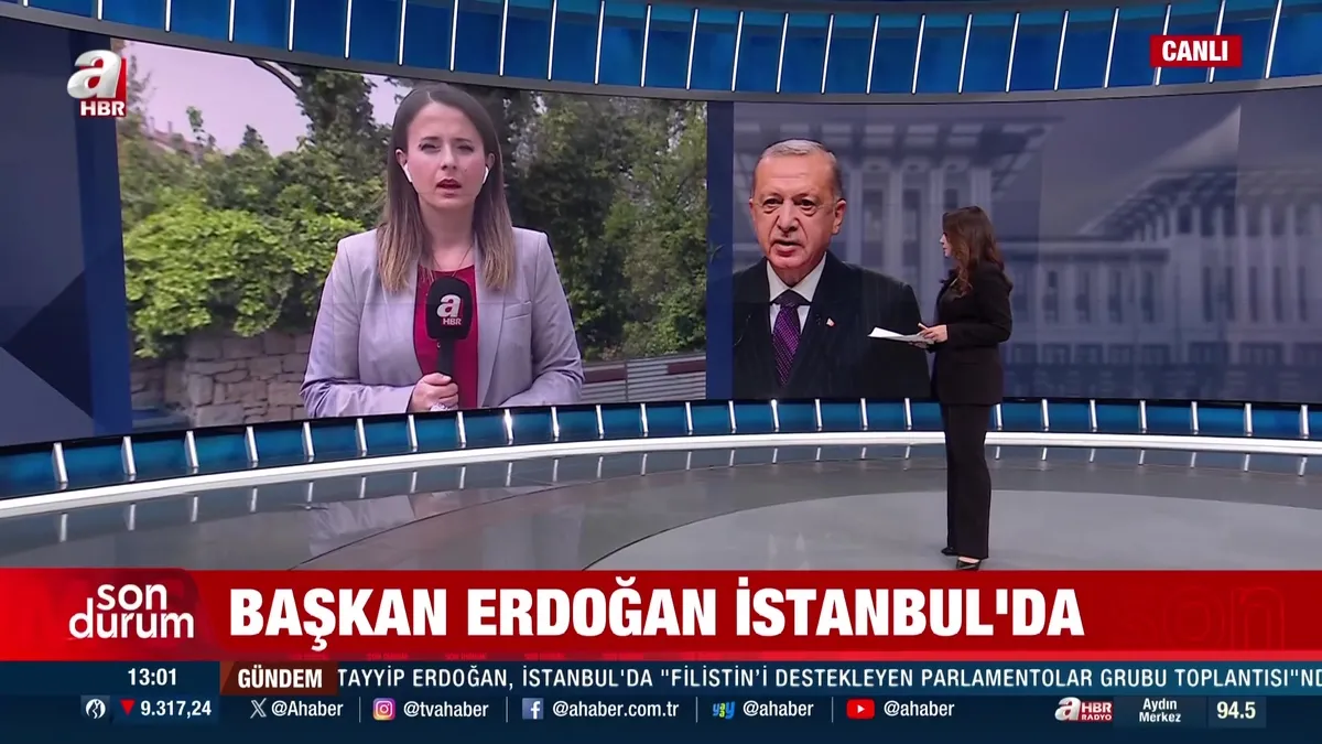Başkan Erdoğan İstanbul'da!