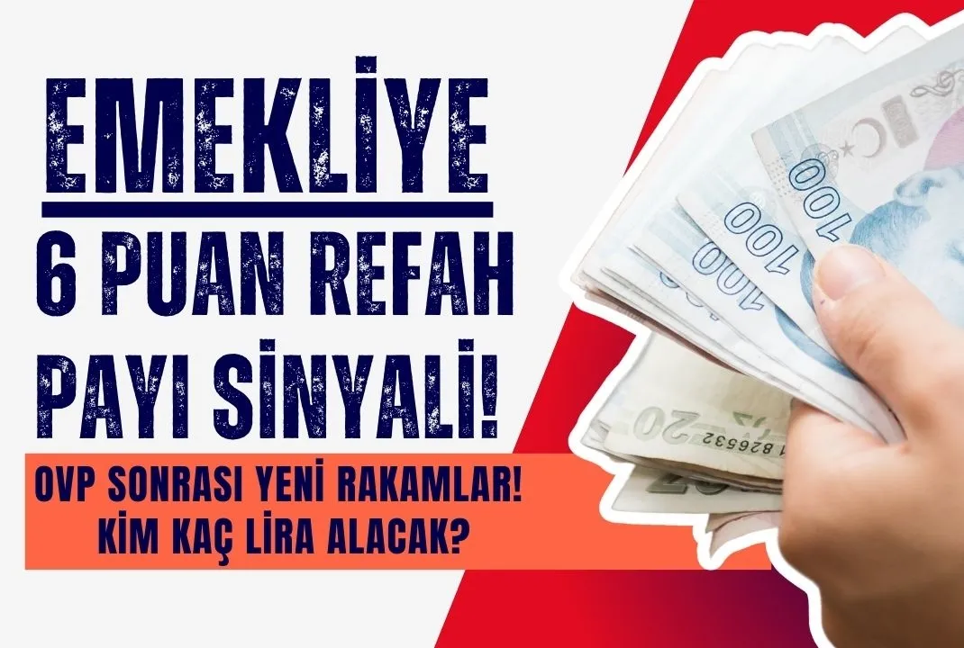 Emekliye 6 puanlık refah payı sinyali geldi! SSK, BAĞKUR’luya ocakta yüzde 11.3 zamlı maaş + ek artış hesabı: 16.800, 17.500 TL üstü alanlar...