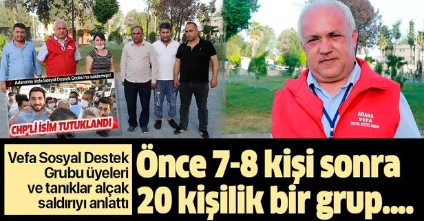 Adana’da çalışması engellenen Vefa Sosyal Destek Grubu ekibi ve tanıklar olay anını anlattı