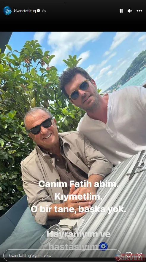 Fatih Terim ile Kıvanç Tatlıtuğ'dan internet alemini sallayan paylaşım "Fotonun karizma seviyesi halis mi" İki Galatasaraylı ve Adanalı... - 8