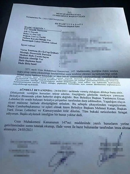 “Belediyede dayak yedim” diye iftira atan taksici Engin Dürü itiraf etti: İYİ Partililer vaatlerde bulundu-4