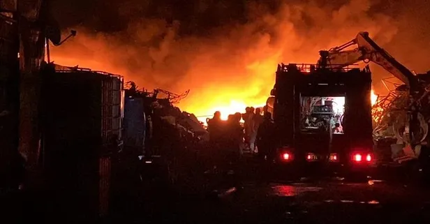 Bursa’da korkutan yangın! Alevler semaya yükseldi