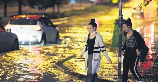 Ankara’yı sel aldı