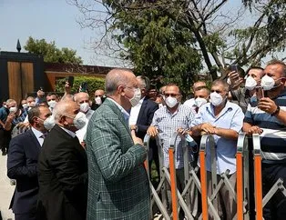 Başkan Erdoğan minibüsçülerle konuştu