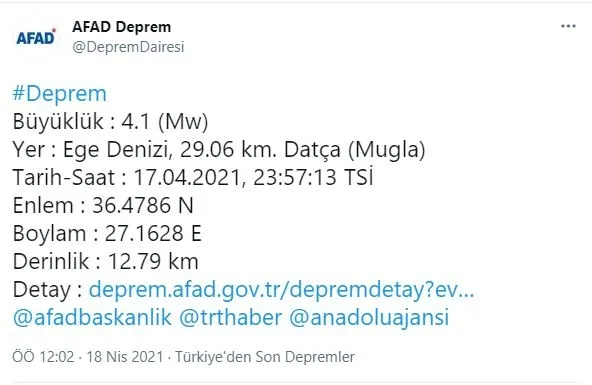 son-dakika-mugla-datcada-korkutan-deprem-afad-kandilli-rasathanesi-son-depremler-1618696916942.jpg Son dakika: Muğla Datça'da korkutan deprem! AFAD - Kandilli Rasathanesi son depremler-6