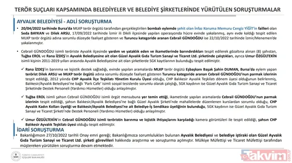 Belediyelerde CHP-HDPKK kirli işbirliği! Bakan Soylu: İBB'de 1668 kişinin terör iltisakı tespit edildi - 26