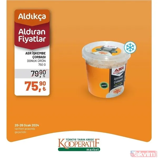 23-26 Ocak 2024 Tarım Kredi Kooperatif market fiyat listesi mest etti: Ayçiçek yağı, Peynir, süt, yumurta, kaşar fiyatları dibi gördü - 26