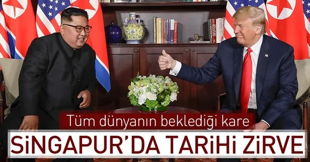 Tarihi Donald Trump ve Kim Jong-un zirvesi