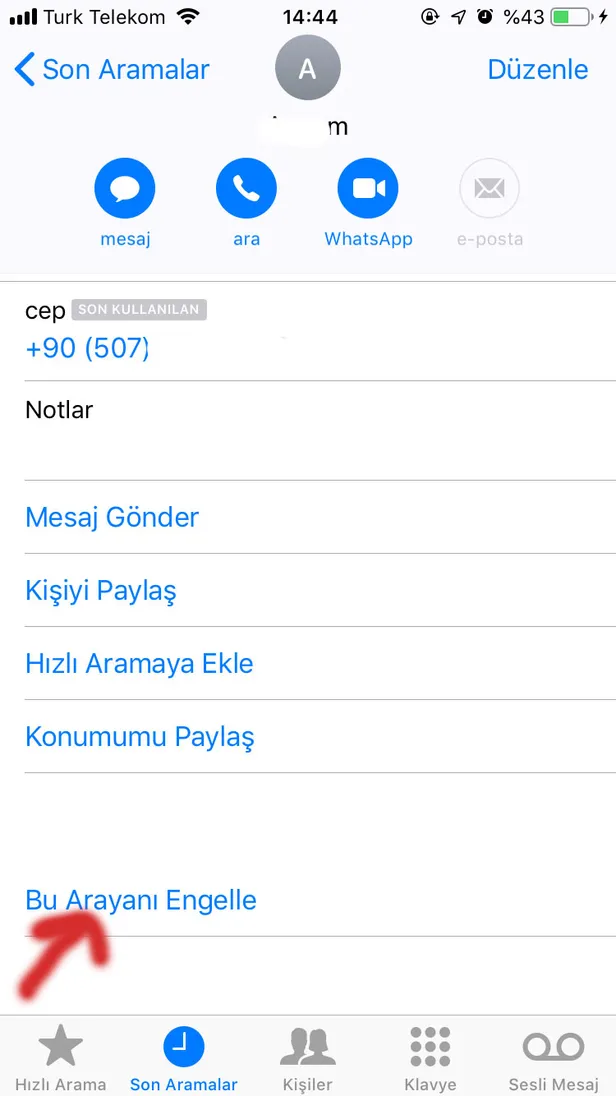 Numara engelleme nasıl yapılır? Engellediğim numara anlaşılır mı?-4