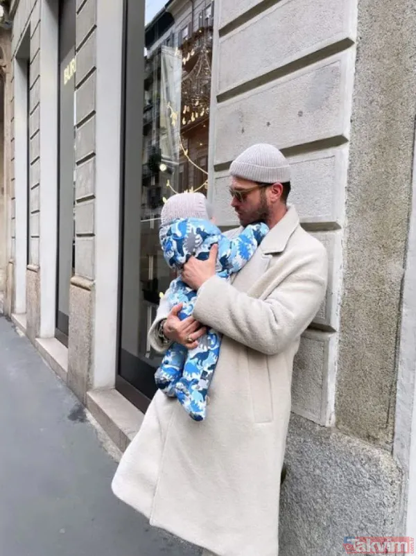 Kıvanç Tatlıtuğ kural bozdu oğlu Kurt Efe'yi ilk kez paylaştı! Hızını alamayıp hepsini ardı ardına sıraladı! Eşi Başak Dizer... - 10