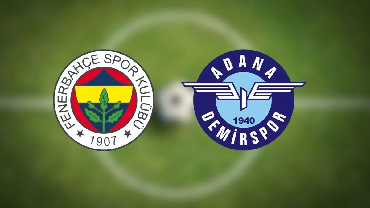 FB-ADANA DEMİRSPOR CANLI MAÇ İZLE  | Fenerbahçe-Adana Demirspor maçı kesintisiz, şifresiz, full HD, 4K, donmadan izle!