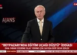Ankara Beypazarı'nda eğitim uçağı düştü!