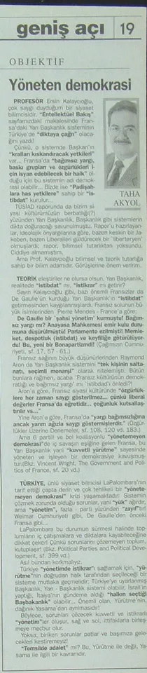 Başkanlık sistemi ve kullanışlı gazeteciler!-11