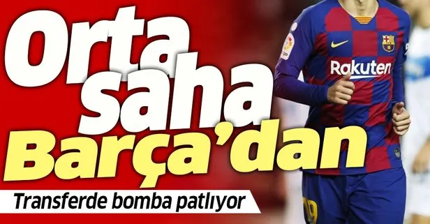 Galatasaray’a orta saha Barcelona’dan! Transferde bomba patlıyor