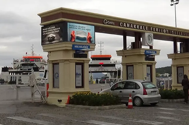 Son dakika: Gökçeada feribot seferleri iptal edildi!