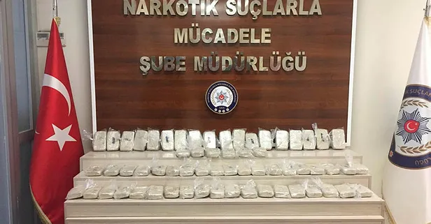 Van'da 32 kilo eroin ele geçirildi!