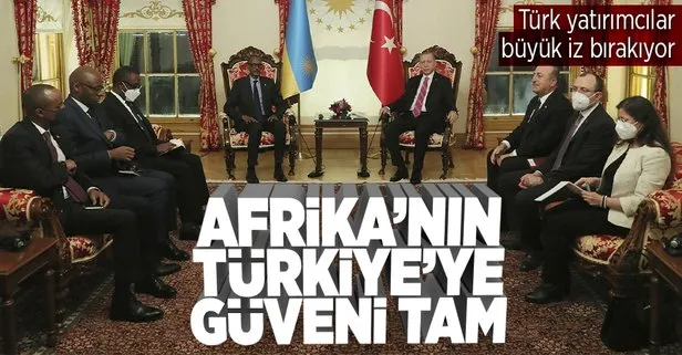 Afrika Türkiye’ye güveniyor! Başkan Erdoğan 8 ülke lideriyle görüştü