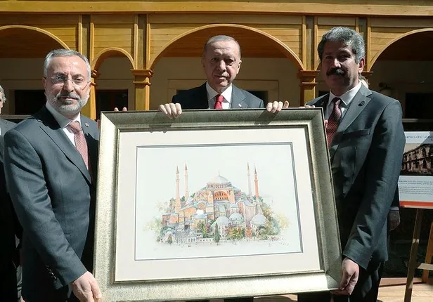 Başkan Erdoğan'dan Ayasofya Medresesi açılışında önemli açıklamalar-6