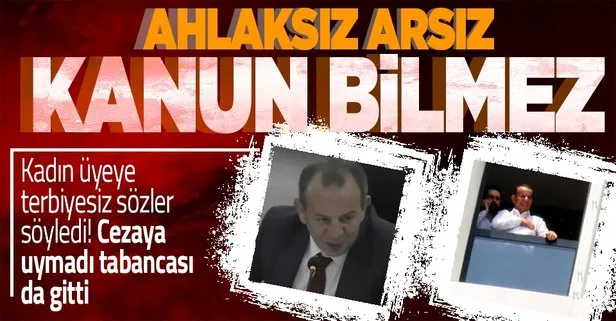 Karara uymayan Tanju Özcan’ın silahına el konuldu