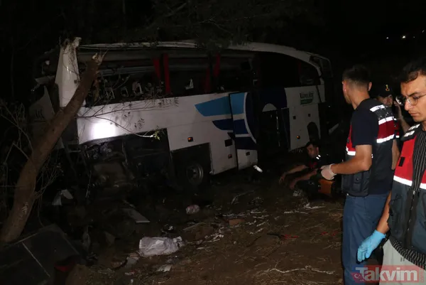 Yozgat'taki kazada dehşet anları: "Aşağı uçtuk, yanımdaki araçtan düştü" | 12 kişiye mezar olan otobüsün son görüntüsü - 15