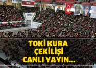 2020 Ankara TOKİ çekilişi canlı yayın: TOKİ Ankara Sincan kura çekilişi canlı izle! TOKİ kura sonuçları sorgulama!