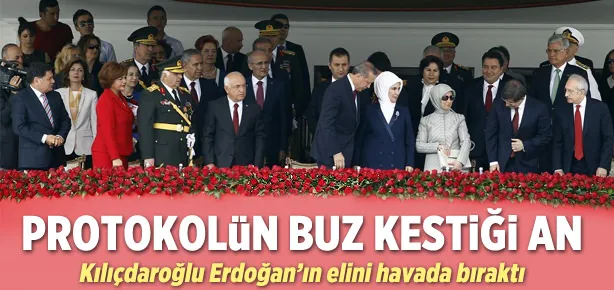 Kılıçdaroğlu, Erdoğan’ın elini havada bıraktı