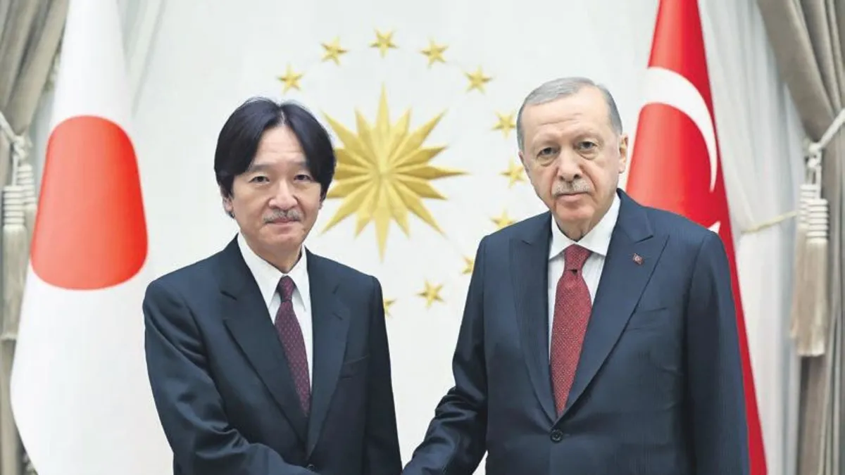 Dost ziyareti! Japonya Veliaht Prens ve Prensesi Türkiye'de