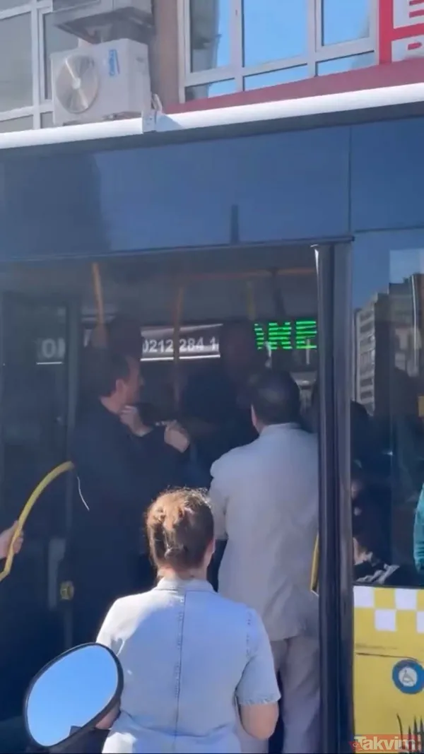 İETT otobüsünde kavga! Önce Fatih sonra Kağıthane - 6