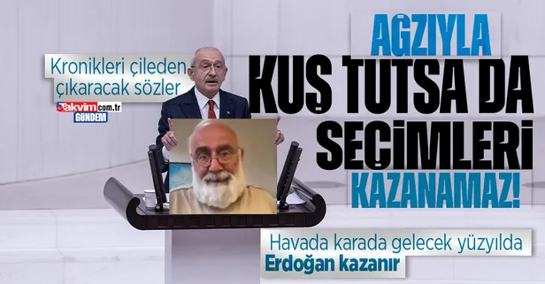 Muhalif yazar Sevan Nişanyan'dan kronik muhalifleri çıldırtacak sözler: Kemal Kılıçdaroğlu ağzıyla kuş tutsa kazanamaz! Son anket sonuçları nasıl?